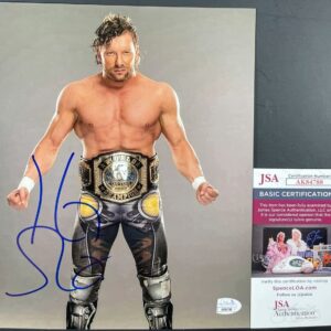 AEW Kenny Omega Signed All Elite Wrestling 8x10 Photo D Autograph JSA COA