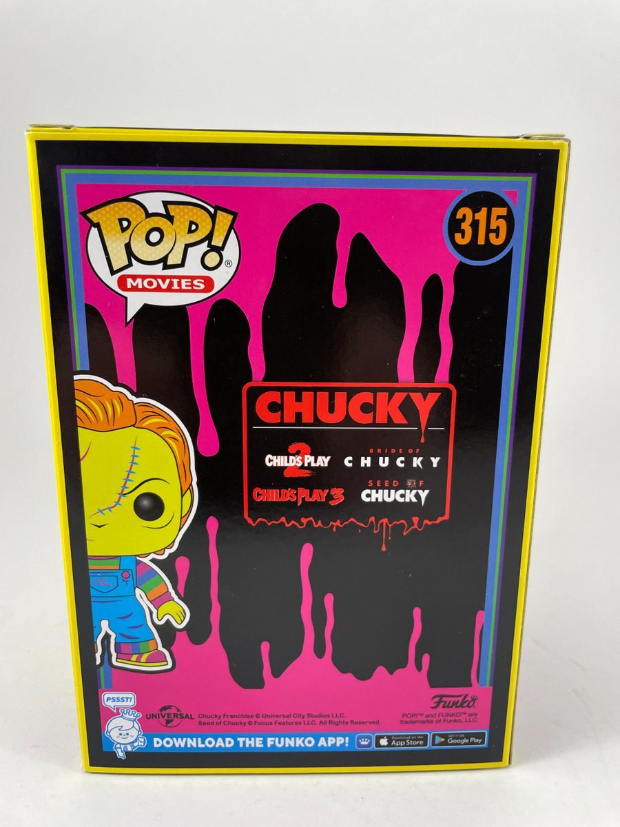 Alex Vincent Signed Chucky Exclusive Black Light Funko POP! C Autograph JSA COA - Image 5