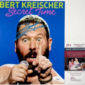 Bert Kreischer Signed Secret Time 8x10 Photo Autograph The Machine JSA COA