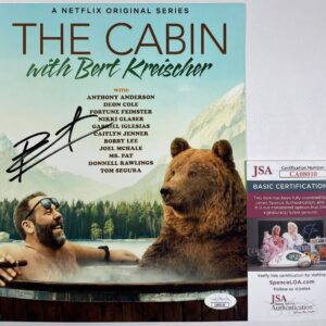 Bert Kreischer Signed The Cabin 8x10 Photo Authentic Autograph Netflix JSA COA