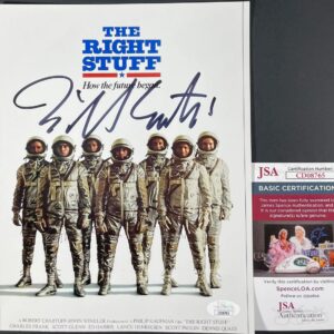 Bill Conti Signed The Right Stuff 8x10 Mini Movie Poster Photo Autograph JSA COA