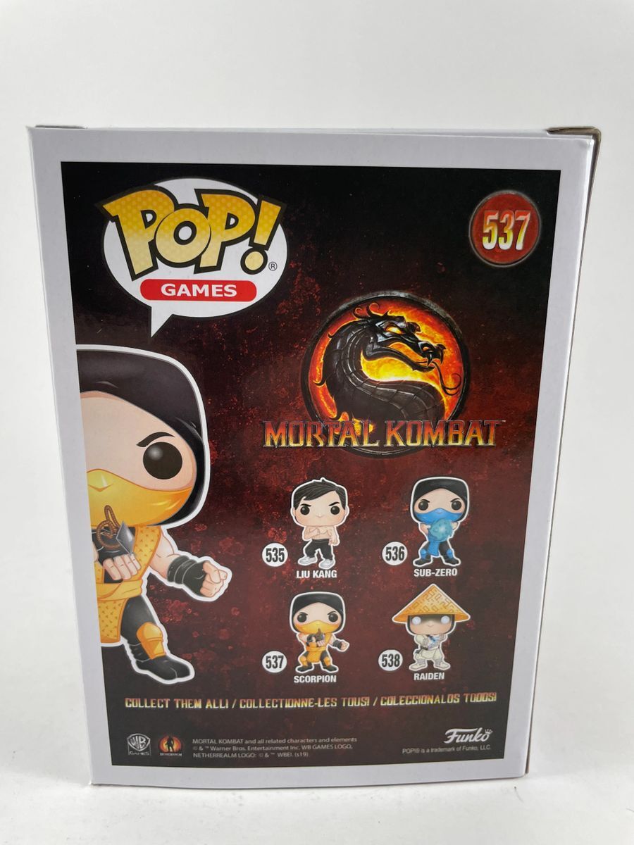 Chris Casamassa Signed Mortal Kombat Scorpion Funko POP! Autograph JSA COA - Image 4