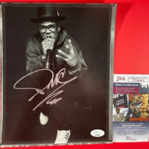 Darryl McDaniels Signed Run-DMC 8x10 Photo F Autograph Hip Hop DMC JSA COA