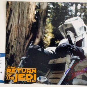 Dickey Beer Signed Star Wars Return Of The Jedi 8x10 Photo Autograph BAS COA