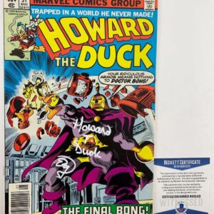 Ed Gale Signed Howard The Duck Comic Book #31 (1979) Autograph Beckett BAS COA
