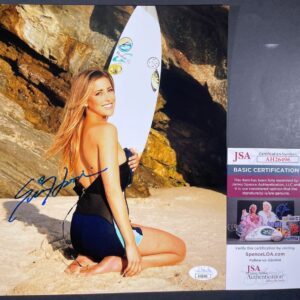 Erica Hosseini Signed 8x10 Photo B Autograph Hot Sexy Pro Surfer Model JSA COA