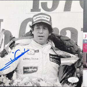 F1 Formula 1 Racing Legend Mario Andretti Signed 8x10 Photo C Autograph JSA COA