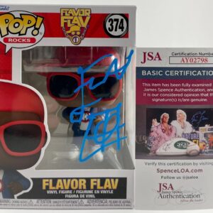 Flavor Flav Signed Funko POP! Vinyl #374 A Autograph Public Enemy JSA COA