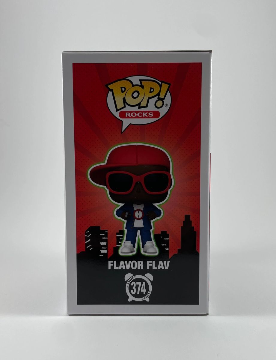Flavor Flav Signed Funko POP! Vinyl #374 B Autograph Public Enemy JSA COA - Image 3