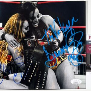 IMPACT Knockouts Deonna Purrazzo & Chelsea Green Signed 8x10 Photo B JSA COA