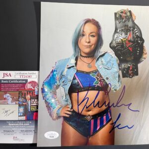 IMPACT Wrestling Knockout Kimber Lee Signed 8x10 Photo C Autograph JSA COA