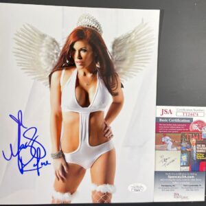 IMPACT Wrestling Knockout Madison Rayne Signed 8x10 Photo F Autograph JSA COA