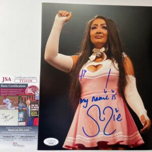 IMPACT Wrestling Knockout Susie Signed 8x10 Photo B Autograph Su Yung JSA COA