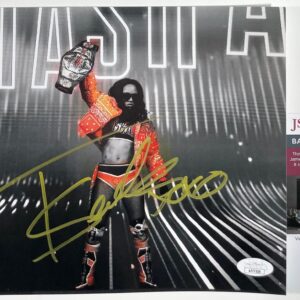 IMPACT Wrestling Knockout Tasha Steelz Signed Spotlight 8x10 Photo A JSA COA