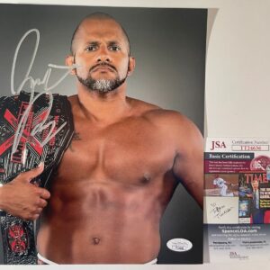 IMPACT Wrestling Rohit Raju Signed 8x10 Photo D Autograph Desi Hit Squad JSA COA