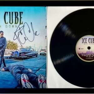 Ice Cube Signed Man Down Vinyl LP Framed Record Display Autograph NWA JSA COA