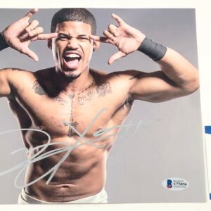 Impact Wrestling Rascalz Dezmond Xavier Autographed 8X10 Photo Signed BAS COA