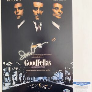 Irwin Winkler Signed Goodfellas 11x17 Movie Poster Autograph Beckett BAS COA