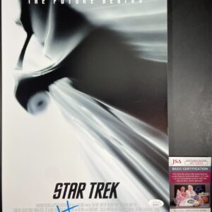 J.J. Abrams Signed Star Trek 11x17 Movie Poster Authentic Autograph JSA COA