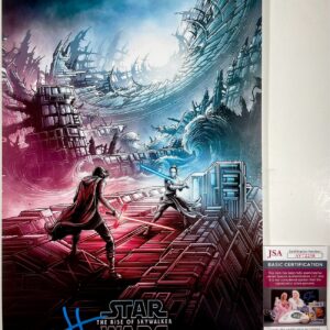 J.J. Abrams Signed Star Wars EP IX The Rise Of Skywalker 11x17 Poster JSA COA
