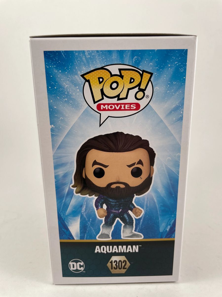 Jason Momoa Signed DC Aquaman Funko POP! Vinyl Figure Autograph JSA COA - Image 3