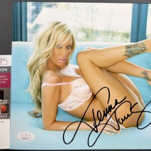Jenna Jameson Signed Playboy Cover Girl 8x10 Photo L Autograph JSA COA