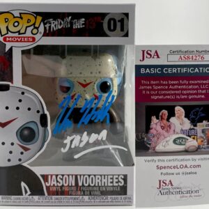 Kane Hodder Signed Friday The 13th Jason Voorhees Funko POP #01 B JSA COA