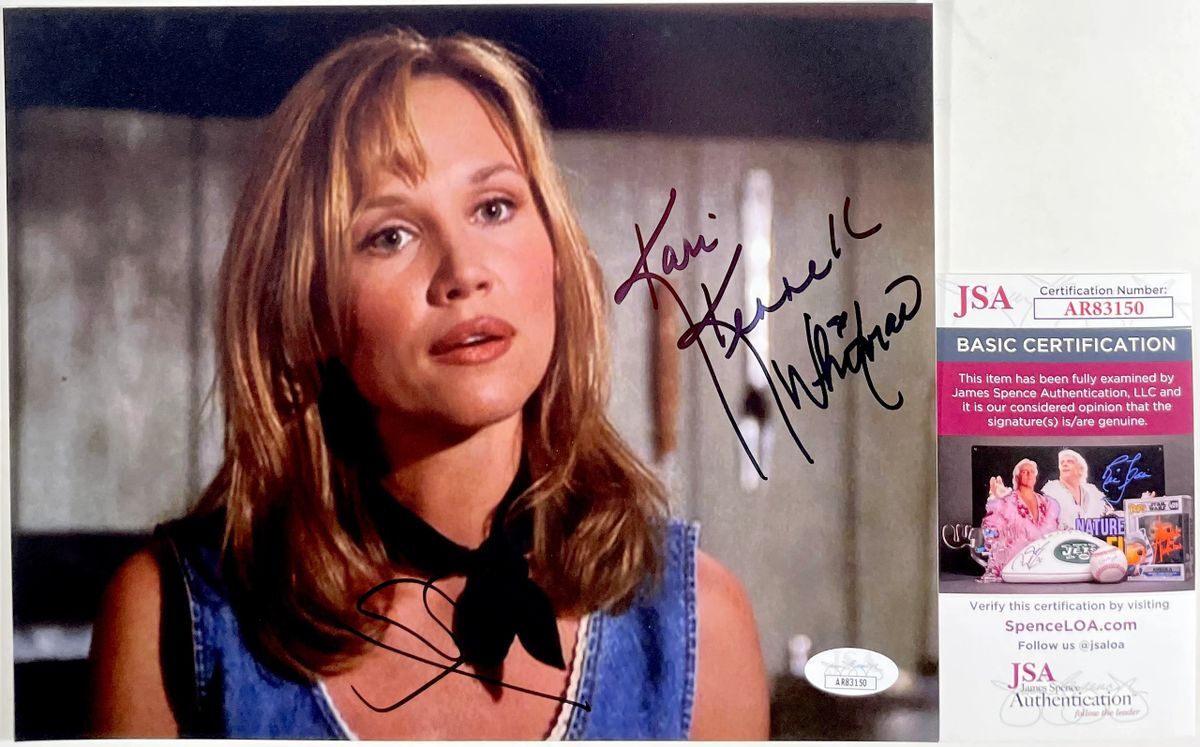 Kari Kennell Whitman Signed Murder She Wrote 8x10 Photo Autograph JSA COA