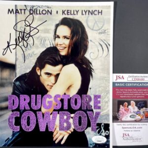 Kelly Lynch Signed Drugstore Cowboy 8x10 Movie Poster Photo Autograph JSA COA