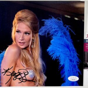 Kelly Lynch Signed Passion Play 8x10 Photo A Autograph Harriet JSA COA