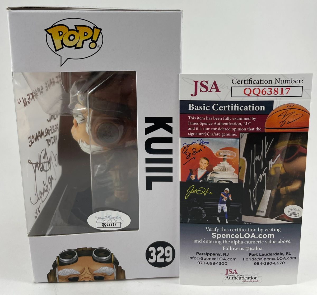 Misty Rosas Signed The Mandalorian KUIIL Funko POP! Vinyl Autograph JSA COA - Image 2