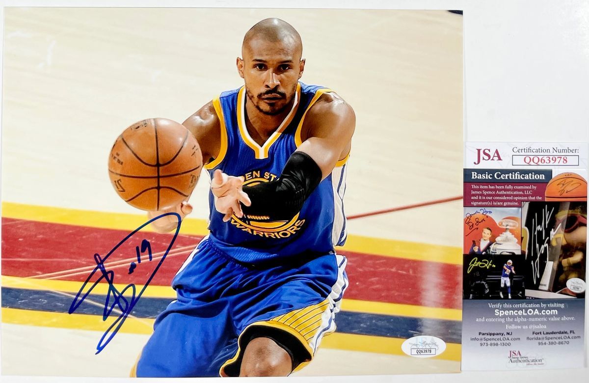 NBA Leandro Barbosa Signed Golden State Warriors 8x10 Photo A JSA COA