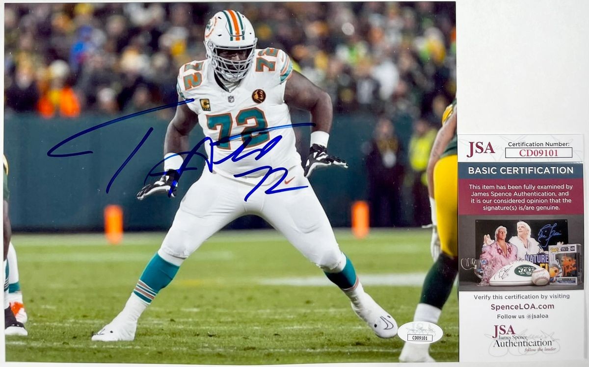 NFL Miami Dolphins Terron Armstead Signed 8x10 Photo B Autograph JSA COA