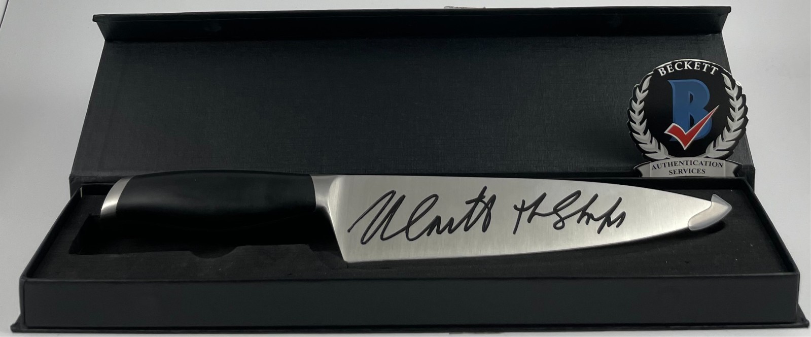 Nick Castle Signed Halloween Michael Myers Kitchen Knife Prop Autograph BAS COA