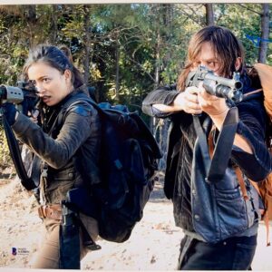 Norman Reedus Signed The Walking Dead Daryl Dixon 11x14 Photo Autograph BAS COA