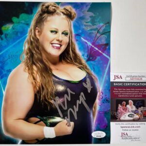 Piper Niven Signed WWE Doudrop Custom 8x10 Photo Authentic Autograph NXT JSA COA