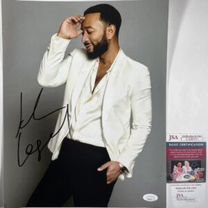 Singer Songwriter John Legend Signed 11x14 Photo Authentic Autograph JSA COA