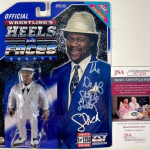 Slick Signed ZST Wrestling's Heels And Faces 1/1250 Ltd Ed Figure Zombie JSA COA