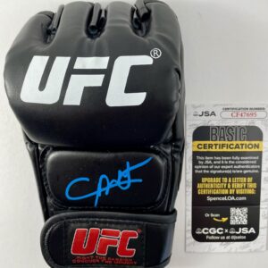 UFC Carlos Prates Signed Black MMA Fight Glove Autograph Fighting Nerds JSA COA
