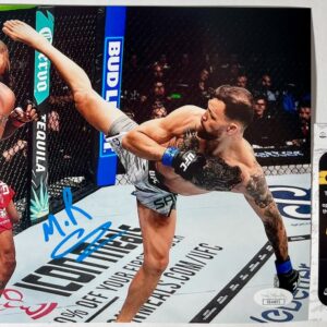 UFC Fighting Nerds Mauricio Ruffy Signed 8x10 Photo Authentic Autograph JSA COA