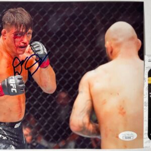UFC MMA Fighter Drew Dober Signed 8x10 Photo Authentic Autograph JSA COA
