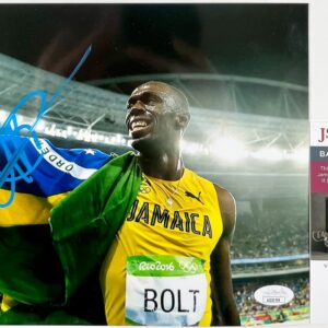 Usain Bolt Signed Rio 2016 Summer Olympics 8x10 Photo Authentic Auto JSA COA
