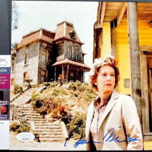 Vera Miles Signed Anthony Perkin's Psycho II 8x10 Photo Autograph JSA COA