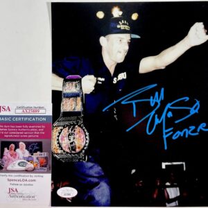 WWE ECW Bill Alfonso Signed Fonzie 8x10 Photo B Autograph Barely Legal JSA COA