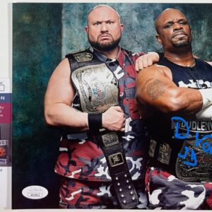 WWE ECW D-Von Dudley Signed Dudley Boyz 8x10 Photo Autograph TNA JSA COA