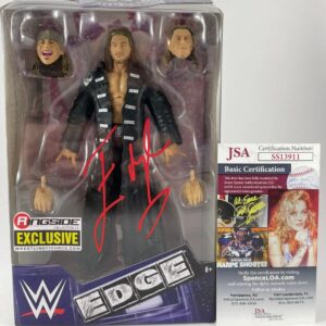 WWE Edge Signed Mattel Elite RSC Exclusive Edgeheads Figure Autograph JSA COA