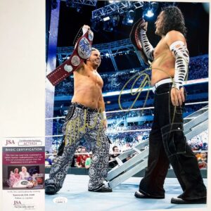 WWE Matt Hardy & Jeff Hardy Signed Hardy Boyz 11x14 Photo I Autograph JSA COA