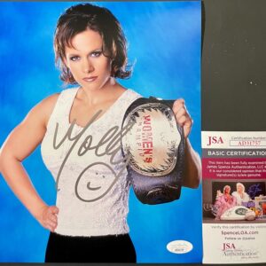 WWE Molly Holly Signed 8x10 Photo Authentic Autograph WWF WrestleMania JSA COA