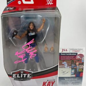 WWE NXT Billie Kay Signed Mattel Elite Figure Autograph IIconics JSA COA