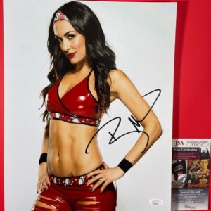 WWE NXT Brie Bella Signed 11x14 Photo A Bella Twins Autograph JSA COA